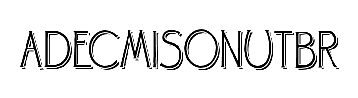 Landsdowne Shadowed  Free Fonts Download