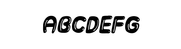 Surfaces 3D Italic  Free Fonts Download