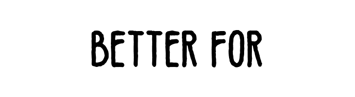 BETTER%2BFOR Vintages Font