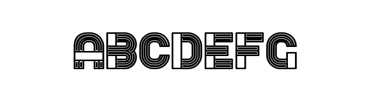 Bathroom Inverted Regular  Free Fonts Download