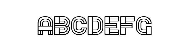 Bathroom Hollow Regular  Free Fonts Download