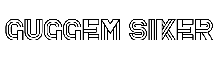 Bathroom Hollow Regular  Free Fonts Download