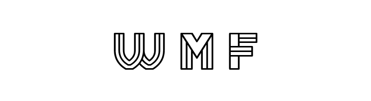 Bathroom Hollow Regular  Free Fonts Download