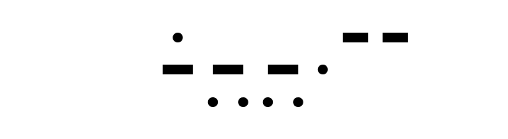 MORSE CODER  Free Fonts Download