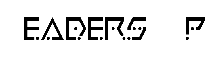 MORSE CODER  Free Fonts Download