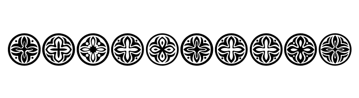 Circular Ornaments Regular  Free Fonts Download