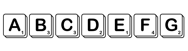 Scramble  Free Fonts Download