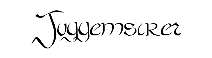 Bastarda Plain:  Free Fonts Download