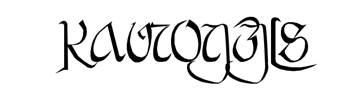 Bastarda Plain:  Free Fonts Download