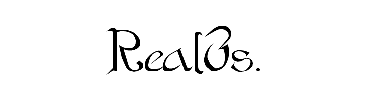 Bastarda Plain:  Free Fonts Download