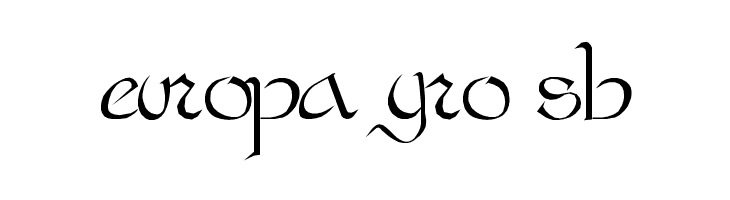 Bastarda Plain:  Free Fonts Download