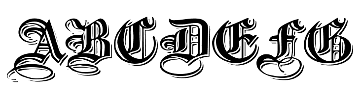 EmbossedBlackWide Normal  Free Fonts Download