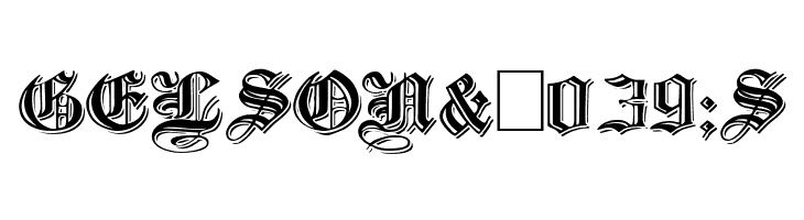 EmbossedBlackWide Normal  Free Fonts Download