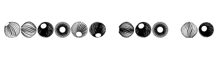 Spiral Object 3D Regular  Free Fonts Download