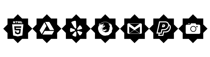 icons social media  Free Fonts Download