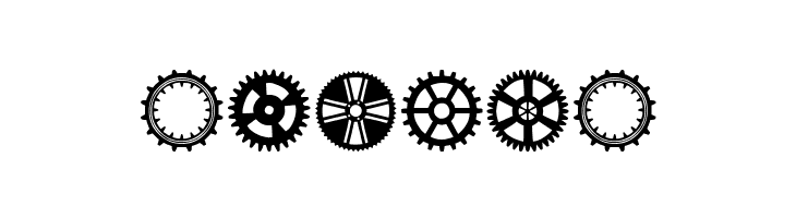 Gears Icons  Free Fonts Download