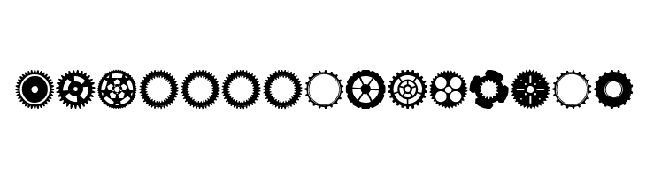 Gears Icons  Free Fonts Download