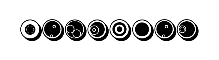 Circles Regular  Free Fonts Download