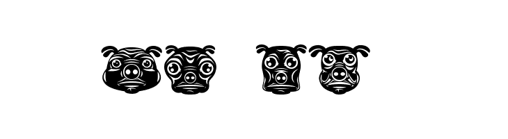 Pigs Regular  Free Fonts Download