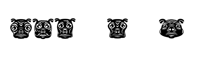 Pigs Regular  Free Fonts Download