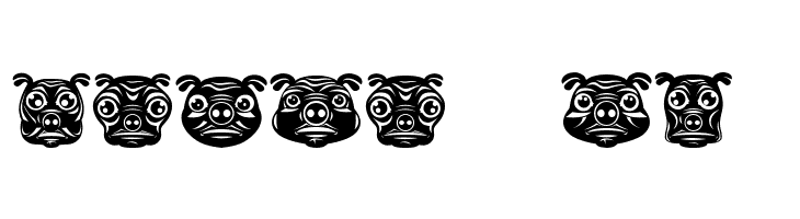 Pigs Regular  Free Fonts Download