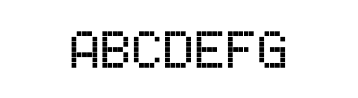 LED Calculator Bold Italic  Free Fonts Download