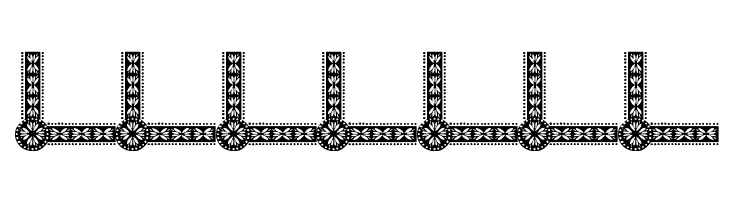 Vintage Decorative Corners 18  Free Fonts Download