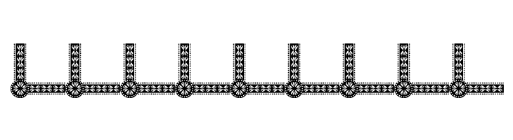 Vintage Decorative Corners 18  Free Fonts Download