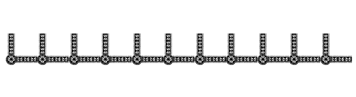 Vintage Decorative Corners 18  Free Fonts Download