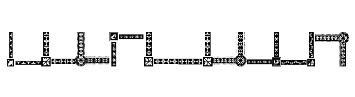 Vintage Decorative Corners 18  Free Fonts Download