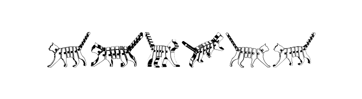 Cat 3D Regular  Free Fonts Download