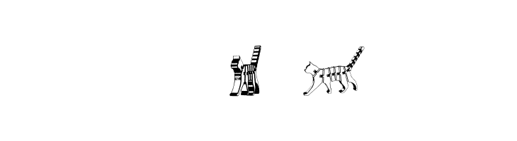 Cat 3D Regular  Free Fonts Download