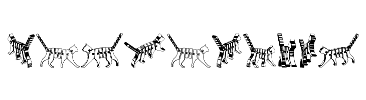 Cat 3D Regular  Free Fonts Download