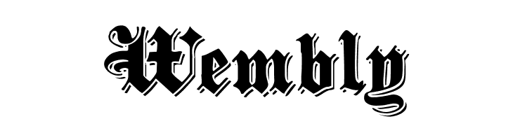 ShadowedBlackWide Normal  Free Fonts Download