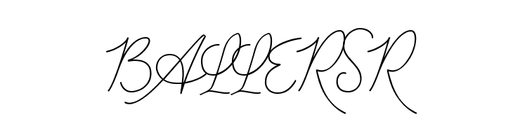 Advertising Script Monoline  Free Fonts Download