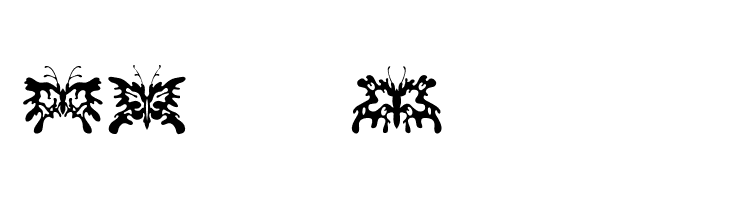 Schmetterlinge Regular  Free Fonts Download