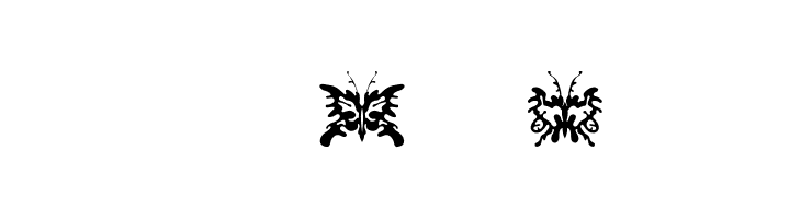 Schmetterlinge Regular  Free Fonts Download