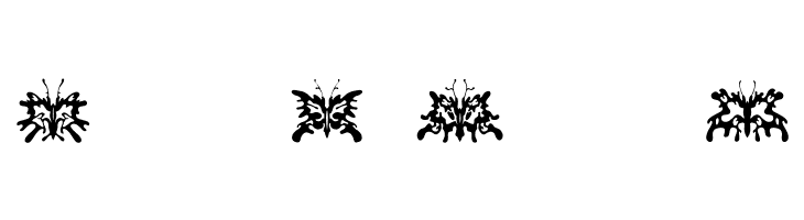 Schmetterlinge Regular  Free Fonts Download