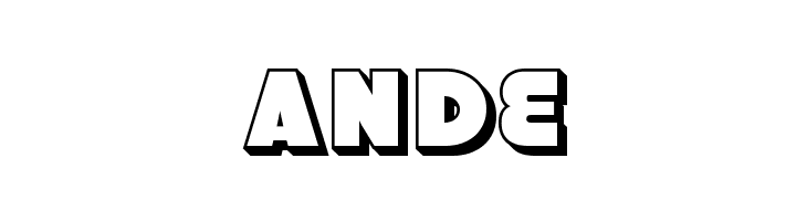 Strenuous 3D  Free Fonts Download