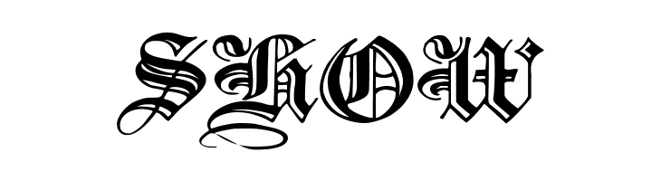 IncisedBlackWide Normal  Free Fonts Download