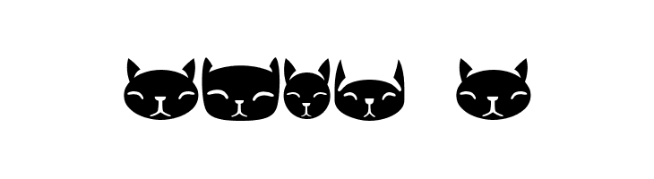 Various Cats Regular  Free Fonts Download