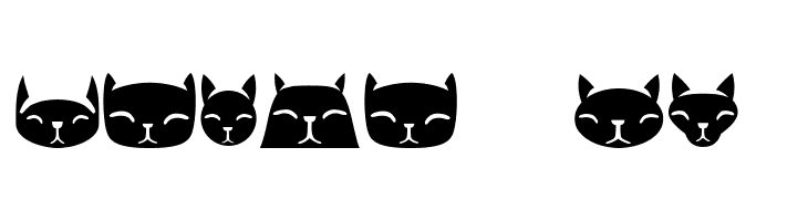 Various Cats Regular  Free Fonts Download