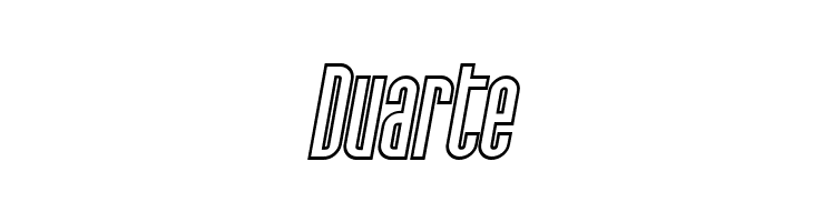 SF Port McKenzie Outline Italic  Free Fonts Download