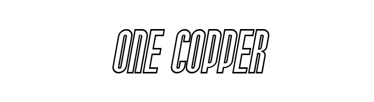 SF Port McKenzie Outline Italic  Free Fonts Download