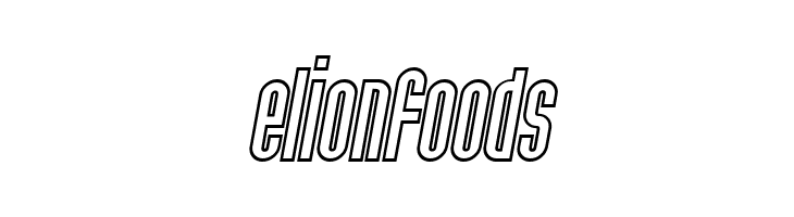 SF Port McKenzie Outline Italic  Free Fonts Download