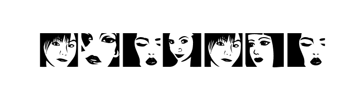 Portraits de Femmes Regular  Free Fonts Download