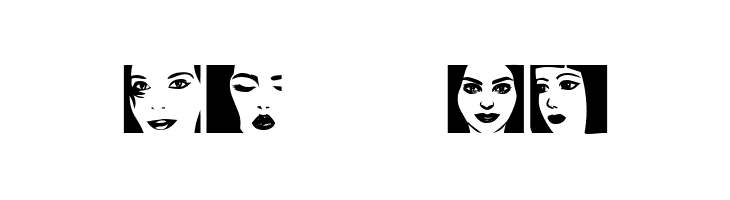 Portraits de Femmes Regular  Free Fonts Download