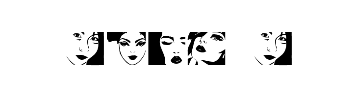 Portraits de Femmes Regular  Free Fonts Download
