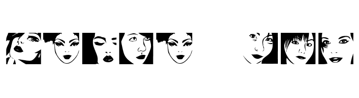 Portraits de Femmes Regular  Free Fonts Download