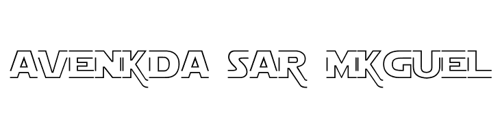 Star Jedi Hollow  Free Fonts Download